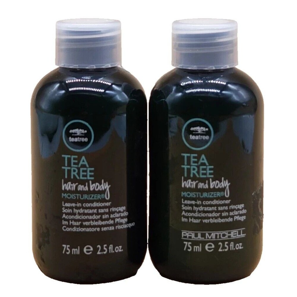 Paul Mitchell Tea Tree Hair and Body Moisturizer 2.5 oz (Pack of 2) Travel